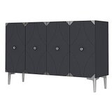 Hanah home Konzola Alfa 120 Anthracite Silver | Eponuda.com