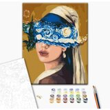  Slika za samostalno slikanje - Starry night catches the eye 40x50 | shoptok.hr