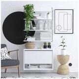 Hanah home Pomme - White White Wall Shelf | ePonuda.com