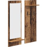 vidaXL Vješalica za kapute na zidu Staro drvo 70 x 10 x 90 cm | shoptok.hr