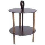 LIND DNA Okrogla stranska mizica ø 38 cm Strap S Bull – Cene