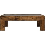 vidaXL Stolić s beskonačnim LED svjetlima boja hrasta 90x50x30 cm | shoptok.hr