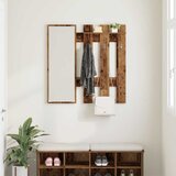  Vješalica za kapute na zidu Zidne Staro drvo 100 x 10 x 100 cm | shoptok.hr