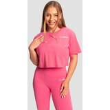 GymBeam Women‘s Limitless Cropped T-Shirt Dragonfruit | ePonuda.com