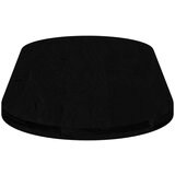 vidaXL Stolna ploča tamnosmeđa 140x60x4 cm ovalna masivna hrastovina | shoptok.hr