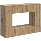  Konzolna stolica Prugasti Zanatski Hrast 101 x 29 x 74 cm | shoptok.hr