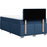  Krevet s oprugama i madracem plavi 120 x 190 cm od tkanine | shoptok.hr