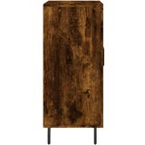  Komoda boja dimljenog hrasta 90 x 34 x 80 cm konstruirano drvo | shoptok.hr