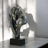 Dekoracija za sto 31,5x9,5x19 cm smola/patina | Eponuda.com