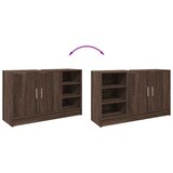 Ormarić za umivaonik smeđa boja hrasta 90 x 29 x 55 cm drveni | shoptok.hr