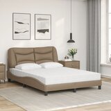  Krevet s madrac Hvar cappuccino 140x200cm od umjetne kože | shoptok.hr