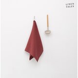 Linen Tales Lanena kuhinjska krpa 45x65 cm Marsala – Cene