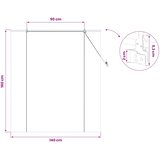 Rolo zavjesa Smeđa 140 x 160 cm Bambus | Eponuda.com