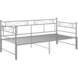  Okvir za krevet na razvlačenje sivi metalni 90 x 200 cm | shoptok.hr