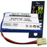 Telit Power Baterija za oksimetar, Li-Po, 3.7V, 1000mAh | Eponuda.com