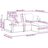 SOFA Kavč Temno zelena, (5000144106) | Shoptok.si