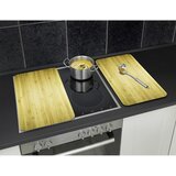 Maximex Zaščitne plošče za štedilnik iz kaljenega stekla 2 ks 52x30 cm Wooden – | Shoptok.si