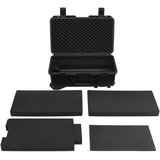  Prijenosni kovčeg crni 55 x 35 x 22,5 cm od PP-a | shoptok.hr