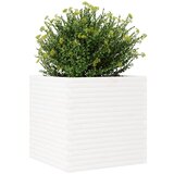  Vrtna sadilica bijela 70x70x68,5 cm od masivne borovine | shoptok.hr