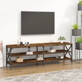 vidaXL TV omarica dimljeni hrast 160x40x50 cm inženirski les Cene