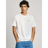 PepeJeans Majica 'Contrast Connor' črna / bela | Shoptok.si