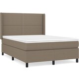 Maison Chic Box spring postelja - Vzmetna postelja z vzmetnico taupe 140x200 cm blago SL1900, (21889088) | Shoptok.si