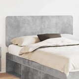  Uzglavlje s uzglavljem Betonski sivi 150 cm Konstruirano drvo | shoptok.hr