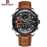 Naviforce Sat MI-38642 - Svijetlosmeđa / Crna Cijene