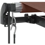 Tenda na automatsko uvlačenje smeđa 350 x 250 cm | shoptok.hr