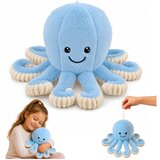  Plišana igračka hobotnica s elastičnim pipcima plava 30 cm | shoptok.hr