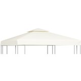 vidaXL zamjenski pokrov za sjenicu 310 g/m² krem bijeli 3 x 3 m Cijene