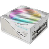 Asus ROG Loki SFX-L 850W Platinum White Edition napajalnik, Compact form factor, ATX 3.0, PCIe Gen 5.0 ready, Fully modular, 80 Plus Platinum, Axial-tech fan design, Dual ball fan bearings, 0dB Tech., ARGB-Illuminated fan - 90YE00N2-B0NA00 u