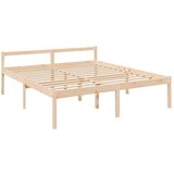  Krevet za starije osobe 200 x 200 cm od masivne borovine | shoptok.hr