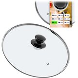 KADAX stekleni pokrov 26 cm univerzalni toplotno odporen pokrov za lonce in ponev, (5000355918) | Shoptok.si