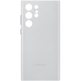 Samsung Usnjena hrbtna stran Galaxy S22 Ultra, V. siva | Shoptok.si