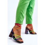 Boto FG2 Fashionable High Heel Sandals Multicolour Josette | Shoptok.si
