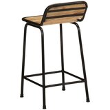 vidaXL Barske stolice 2 kom 46x35,5x80 cm puno drvo grubo mango | shoptok.hr