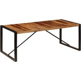 vidaXL Jedilna miza 200x100x75 cm trden palisander | Shoptok.si