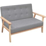  2-dijelna garnitura od tkanine svijetlosiva | Eponuda.com