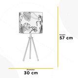 Lesnina XXXL NAMIZNA SVETILKA 30/57 cm | Shoptok.si
