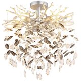 Globo 64138DS - Luster na štapu QUEENA 6xE14/40W/230V srebran Cene