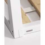 Kave Home Bijeli dječji krevet od masivne bukve u obliku kućice s podnicom 90x190 cm Maralis – | shoptok.hr