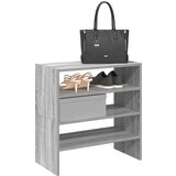 vidaXL Regal za čevlje 2 kosa zložljiva siva sonoma 60x30x30,5 cm Cene