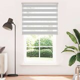 vidaXL Zavjesa zebra 120x200 cm širina tkanine 115,9 cm poliester | shoptok.hr