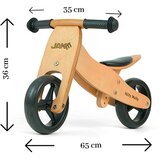 Milly Mally dječji bicikl bez pedala 2u1 Jake Natural | shoptok.hr