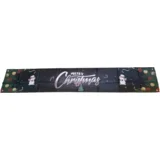 Božični dekorativni transparent Merry Christmas, 184x32 cm, trpežen material za zunanjo dekoracijo vrat in stene, (5000156527)