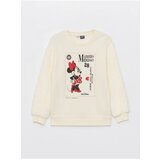 LC Waikiki Crew Neck Minnie Mouse Printed Long Sleeve Girls' Sweatshirt. | Shoptok.si