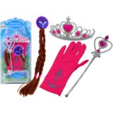  Set dodataka za malu princezu - Štapić, Rukavica, Kruna, Pletenice | shoptok.hr