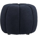 House Nordic Tamno plavi tabure od bouclé tkanine Paisley – Cijene