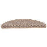 Samoljepljivi otirači za stepenice 15 kom 56x17x3 cm svjetlobež | shoptok.hr